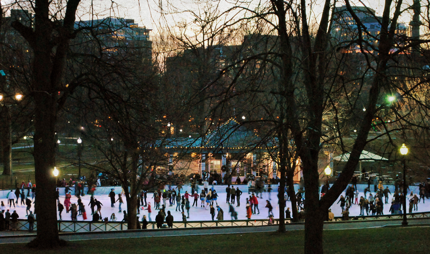 Frog Pond Ice Skating 11 21 19