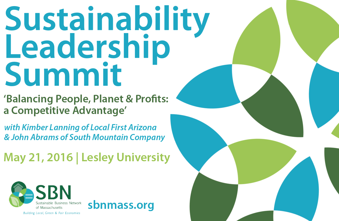 Sustainability Leadership Summit [05/21/16]