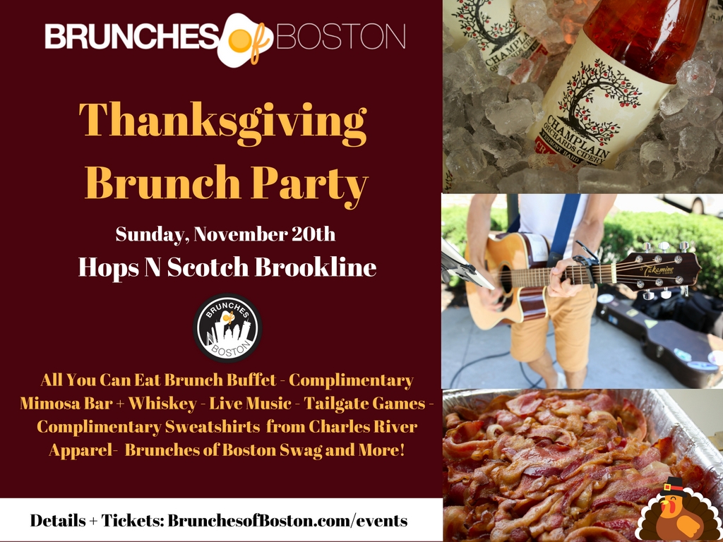 Brunches of Boston's Thanksgiving Brunch Party [11/20/16]