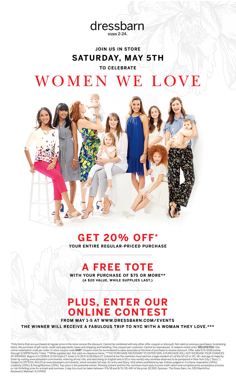 Dressbarn Women We Love Event 05 05 18