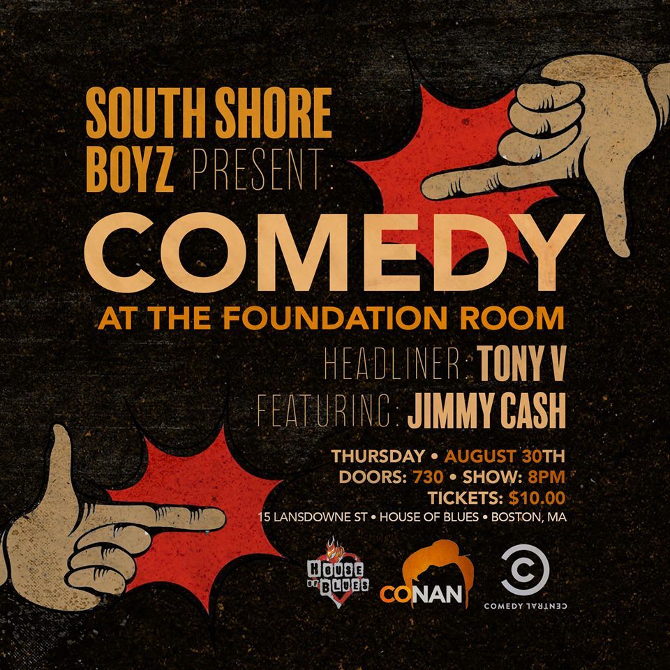 Comedy At The Foundation Room W Tony V 08 30 18
