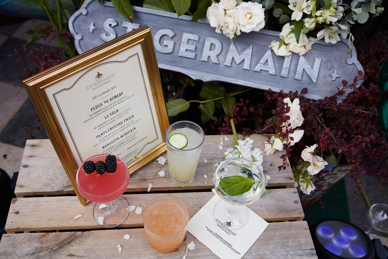 Maison St Germain Garden Party At Intercontinental Boston