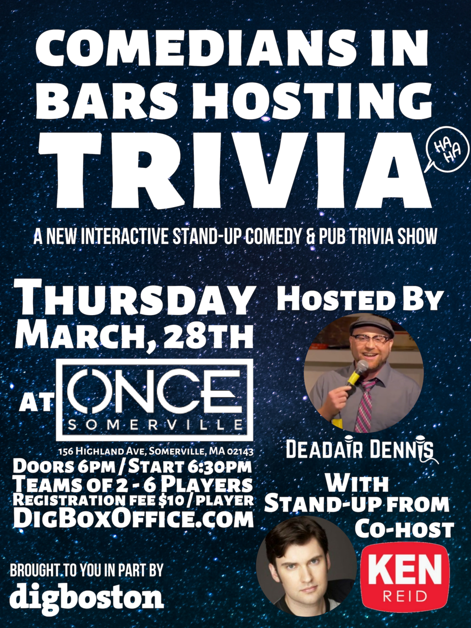 Comedians In Bars Hosting Trivia 03 28 19