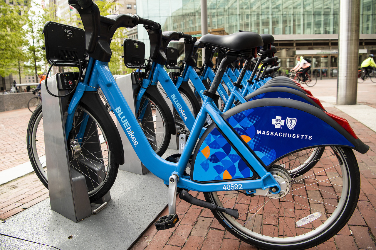 blue bikes