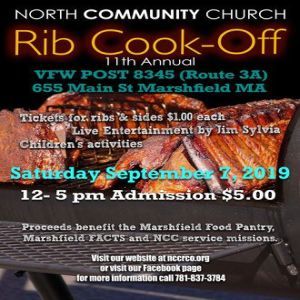 North Community Church 11th Annual Rib Cook Off 09 07 19