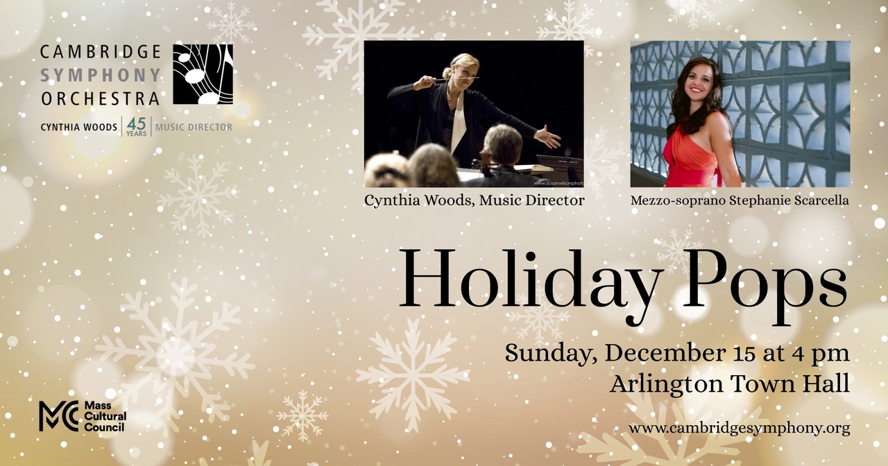 Cambridge Symphony Orchestra Holiday Pops 12 15 19