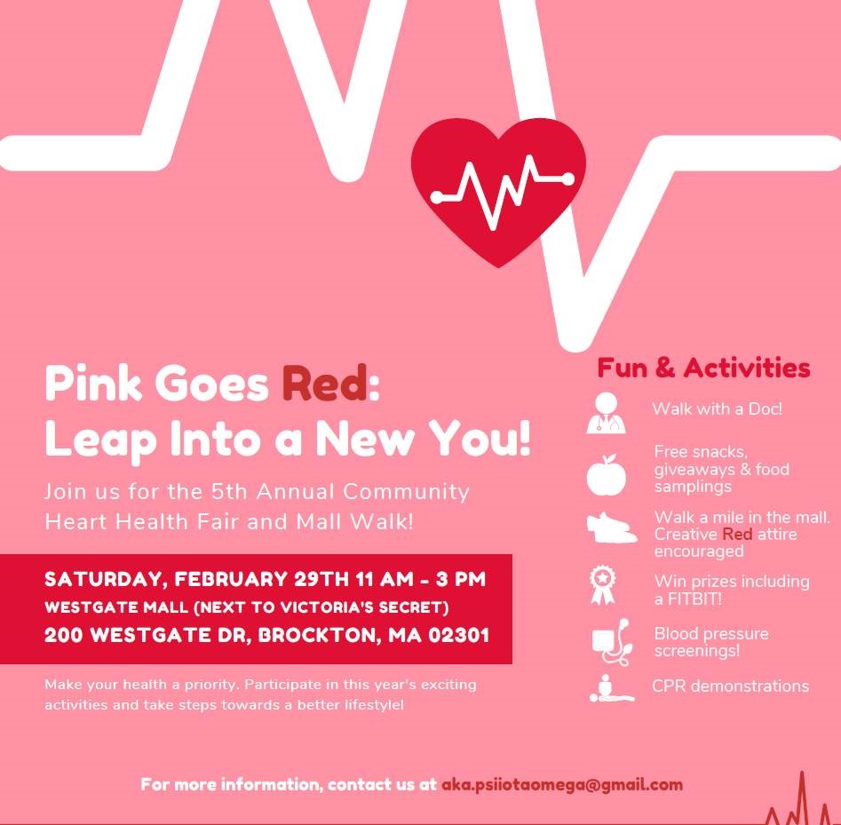Celebrate Heart Health at Westgate Mall 02/29/20
