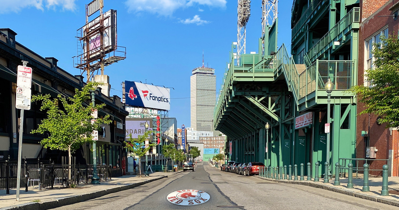 Lansdowne Street “Fan Zone” During Red Sox Games at Fenway [07/24/20]