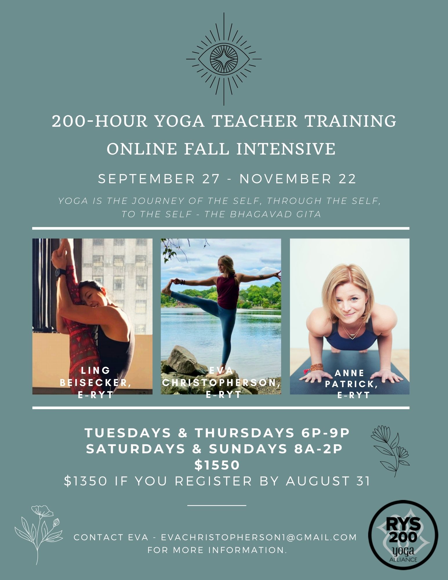200 Hour Yoga Teacher Training Online