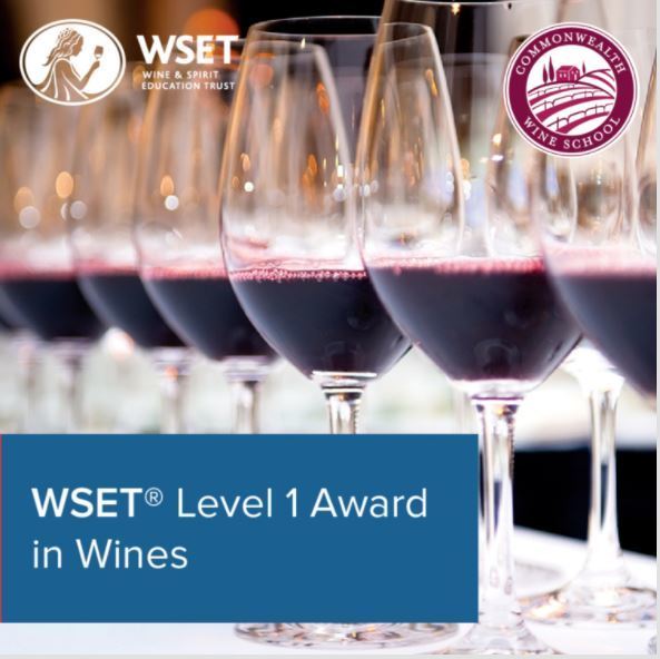 WSET Level 1 Certificate in Wine Sept 11 09/11/21